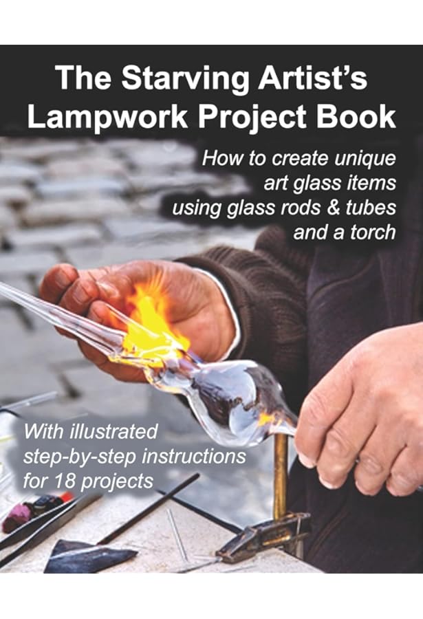洋書・英語　ガラス細工　FLAMEWORKING Amazon.com: Flameworking: Creating Glass Beads, Sculptures